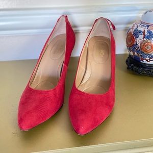 Coach and Four Red Pumps Heels